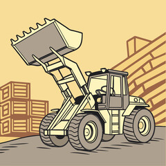 forklift truck driver