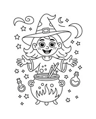 Trick or Treat with spooky theme Vector illustration