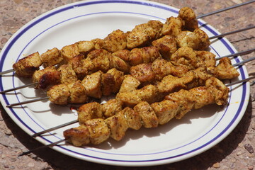 Moroccan Kebab Close Up