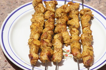 Moroccan Kebab Close Up