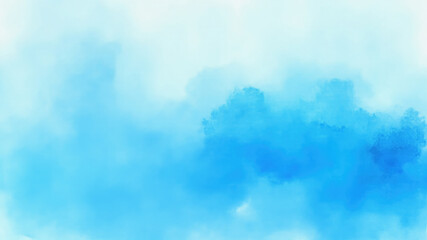 This artwork showcases a blend of blue tones in a soft, flowing abstract style. The gentle gradients create a calming effect, ideal for inspiring relaxation and creativity