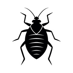 Bee Fly Insect Silhouette Vector Illustration
