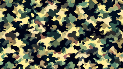 Naklejka premium Abstract background with seamless dazzle camouflage pattern
