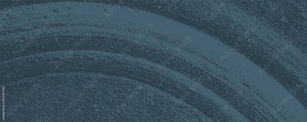 Poster Exploring abstract texture with dynamic blue strokes on a canvas