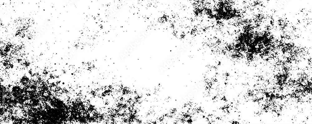 Poster A dynamic blend of black and white textures reveals an abstract composition filled with random specks and scattered details. The texture grange bg.