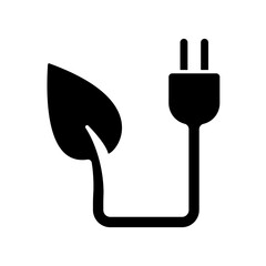 Icon a renewable energy, isolated against a clean background.