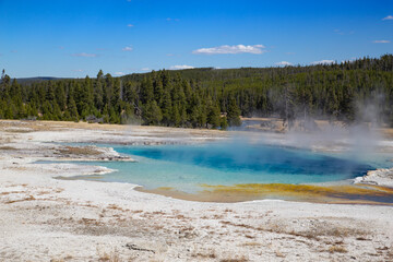 Black sands geyser basin