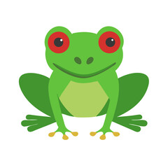 red eyed tree frog icon