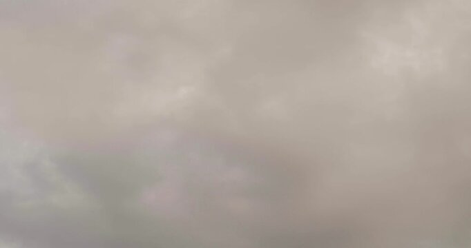 Time-lapse of the sky with pre-storm clouds