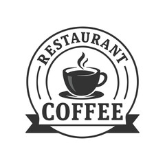 coffee cup logo business restaurant 