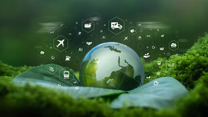 Green Logistics, Global Transport, Net Zero Logistics, Green Energy, Sustainable Development and Green Global Transport