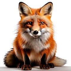 Majestic Red Fox Portrait: Stunning Wildlife Photography