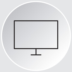 Electronics outline icon. Vector illustration include icon - hardware, keyboard, disk, hvac, kitchen appliances, headphones, router, chip, computer outline pictogram for home devices.