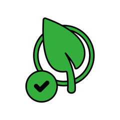 Icon a ecological, isolated against a clean background.