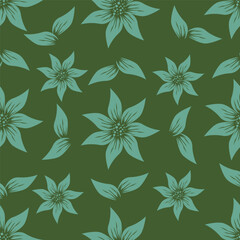 floral pattern, silhouette floral pattern, floral, vector, drawn