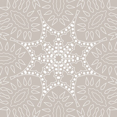 Mandala background. Ethnicity ornament. Ethnic style. Elements for invitation card. Oriental lace circular pattern, texture, tiled. Arabic, Islamic, moroccan, asian, indian native african motifs.