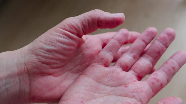 Understanding hand rashes and skin conditions in children and adults