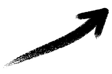 Grunge bold arrow element design