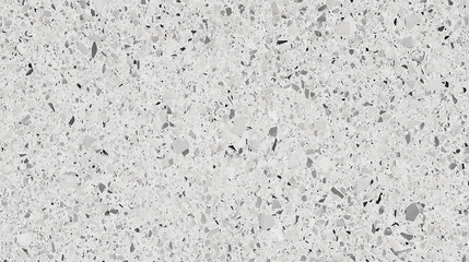 Fototapeta premium High-resolution seamless texture of light grey terrazzo. Perfect for backgrounds, website design, or surface textures. Shows a speckled pattern with varying shades of grey and black.