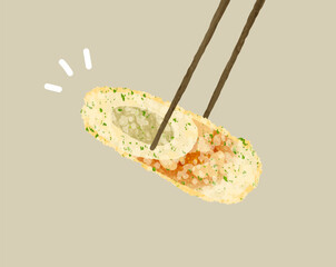 ちくわの磯辺揚げ