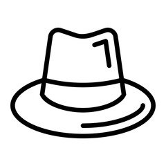 fedora hat icon