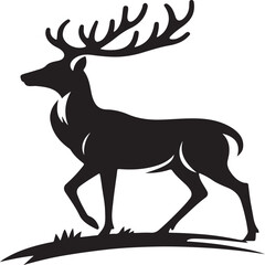 deer vector sihouette