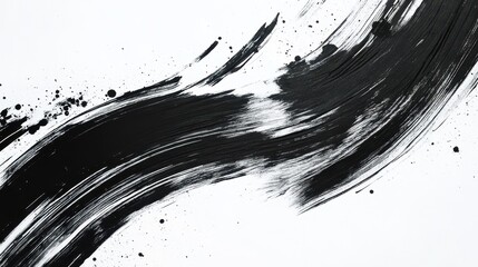 Black graffiti on white wall background