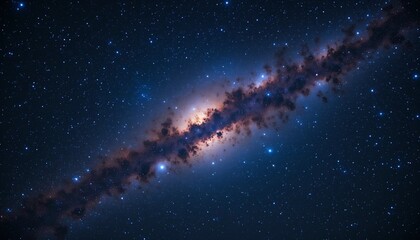 Stunning AI-Generated Galaxy in Deep Space