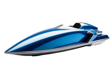 Sleek futuristic bobsled races fast