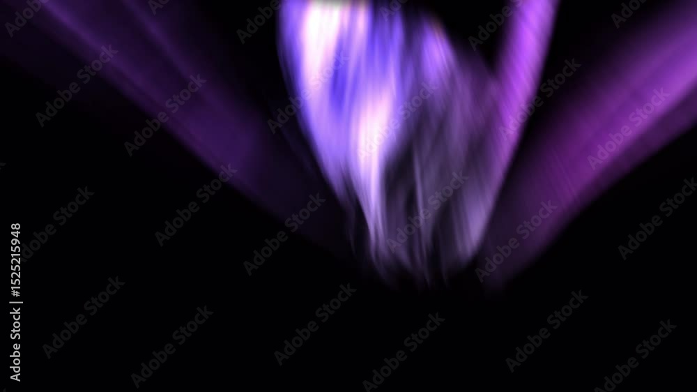 Canvas Prints aurora mystical dance loop background animation