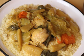 Moroccan Couscous Close Up