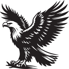 eagle vector sihouette