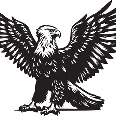 eagle vector sihouette