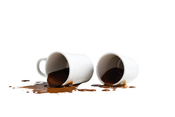 Spilled Coffee Mug On Carpet