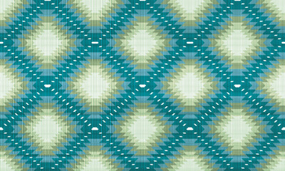 Navajo tribal vector seamless pattern. Native American ornament. Ethnic South Western decor style. Boho geometric ornament. Vector seamless pattern. Mexican blanket, rug. Woven carpet illustration