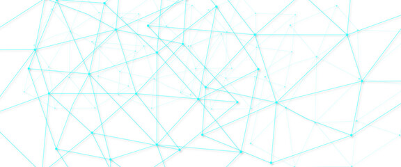 Graphic illustration molecule and communication. Colorful Dots with connections for your design 