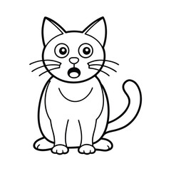 black cat with a bow