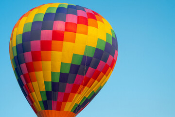 colorful hot air balloon