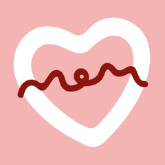 love_mom_heart_font_Illustration