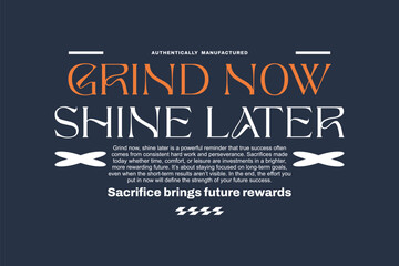 Minimal urban typography t-shirt design, Motivation quote, Retro graphic tee, Minimal streetwear design or print, Vector t-shirt design, Inspirational quote design