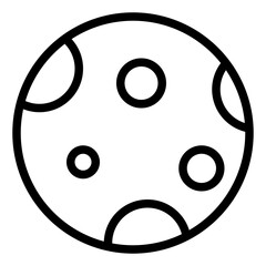 Fototapeta premium The image is a black and white drawing of a round object with numerous small dots covering its surfa