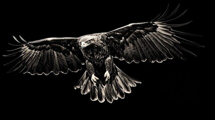 Realistic image of an eagle