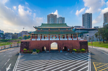 Ying'en Gate Tower, Dongguan City, Guangdong Province, China