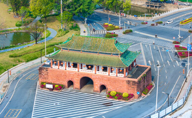 Ying'en Gate Tower, Dongguan City, Guangdong Province, China