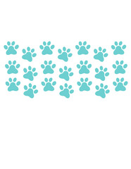 Paw Print Pattern