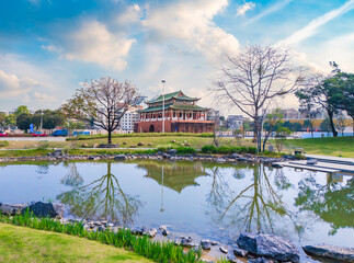 Ying'en Gate Tower, Dongguan City, Guangdong Province, China