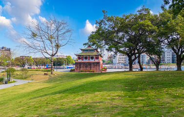 Ying'en Gate Tower, Dongguan City, Guangdong Province, China