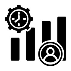 Activity icon with glyph style
