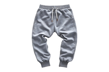 Gray Sweatpants Comfort isolated on transparent background