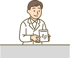 Pharmacist Explaining Medication